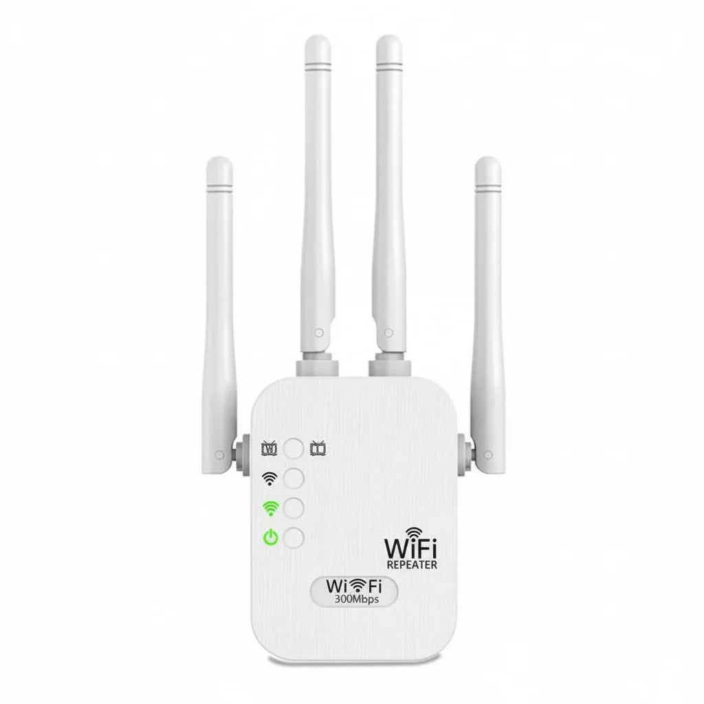 Wi-Fi Range Extender Dual-Band Six Antennas Ethernet Port