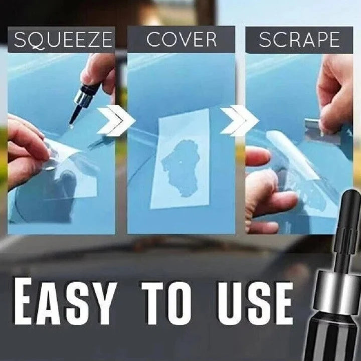 Windshield Repair Kit DIY Resin Up To 12 Inches