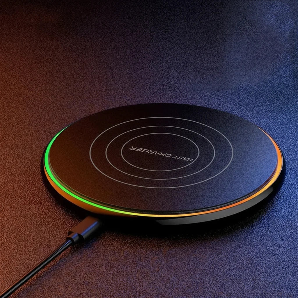 Wireless Charging Pad 30W Fast Charging Slim Design