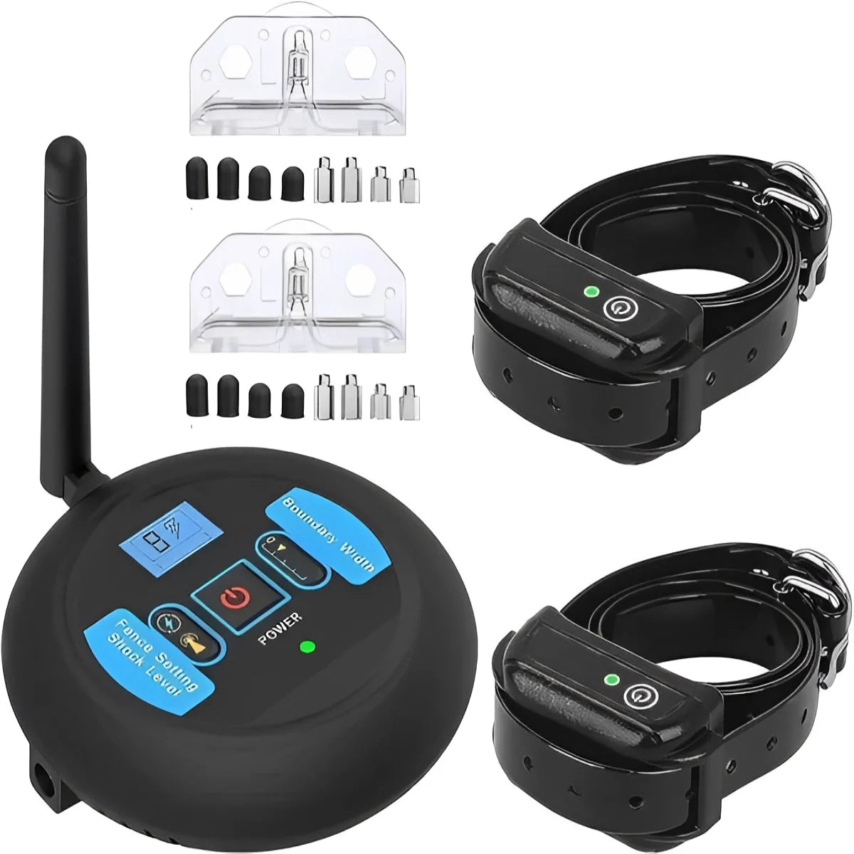 Wireless Dog Fence Adjustable Dial Range Waterproof Collar