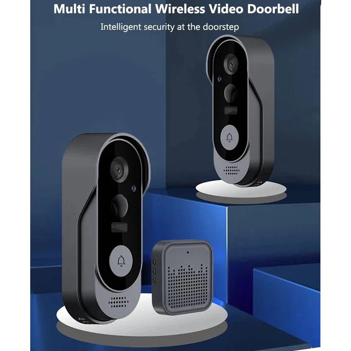 Wireless Video Doorbell HD Wide-Angle Local Storage
